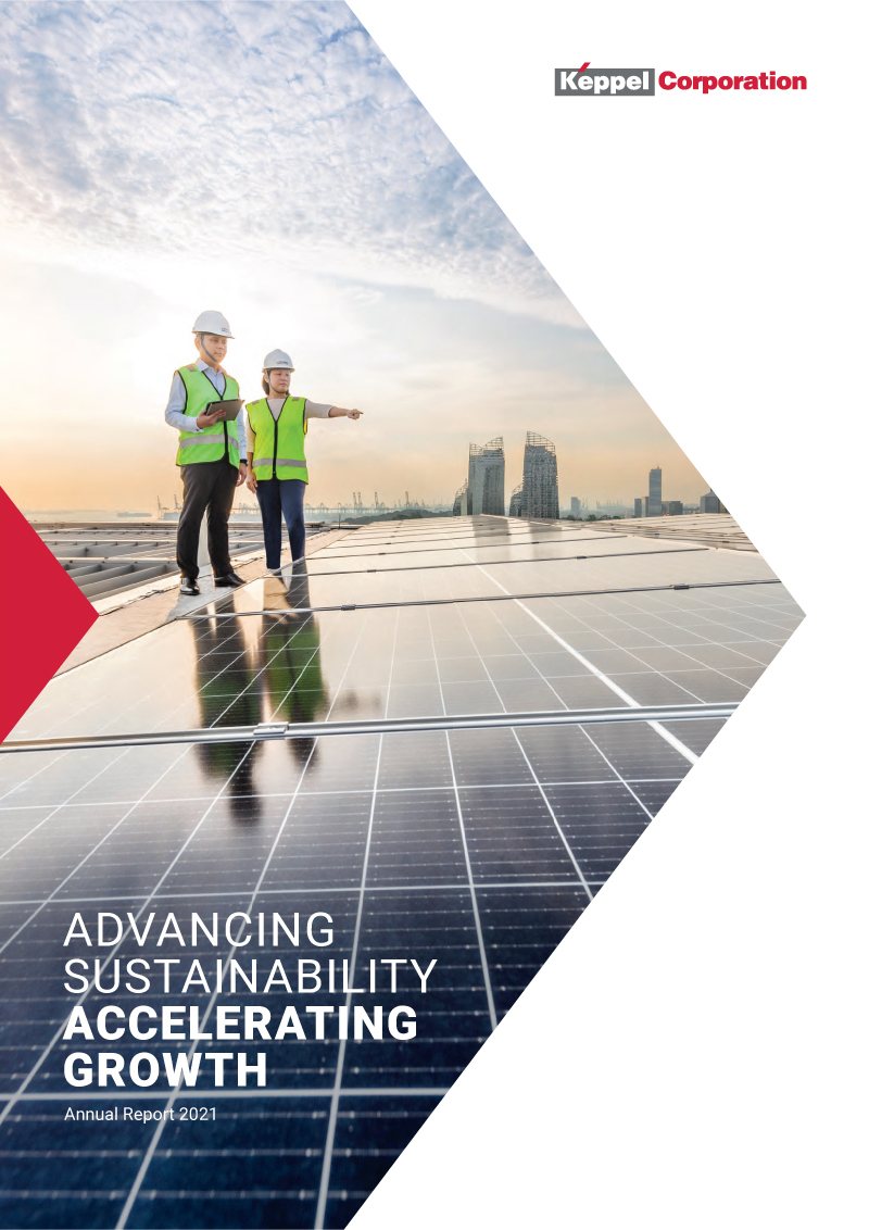Keppel Corporation - Annual Report 2021 Cover