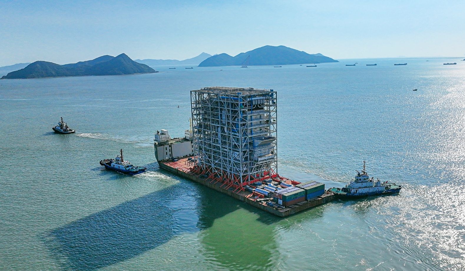 HKIWMF Module transported by sea